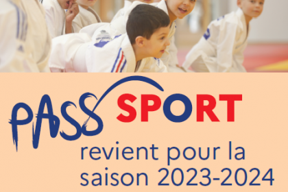 Le Pass'Sport reconduit pour la rentrée 2023