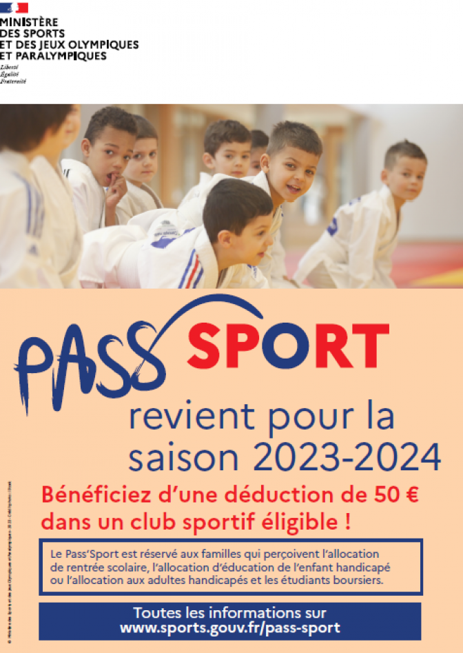 Image de l'actu 'Le Pass'Sport reconduit pour la rentrée 2023'